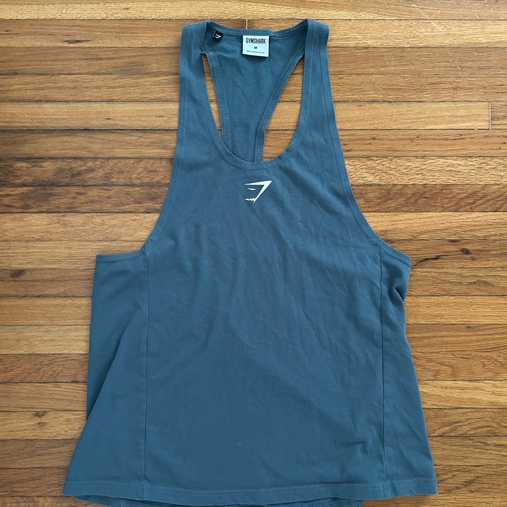 Blue Gymshark Tank Top